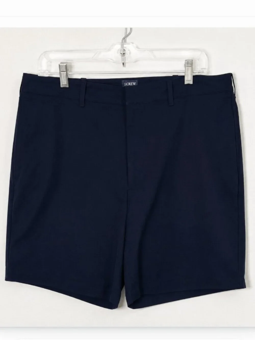 J. Crew Navy Blue Performance Shorts Men  Size 35x 7 inch inseam